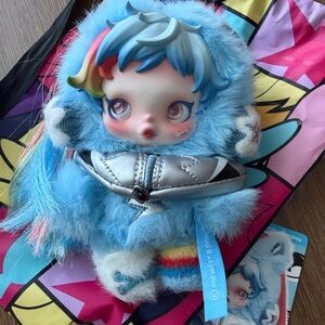 My Little Pony × Skullpanda Plush Pendant (Confirmed)-Rainbow Dash